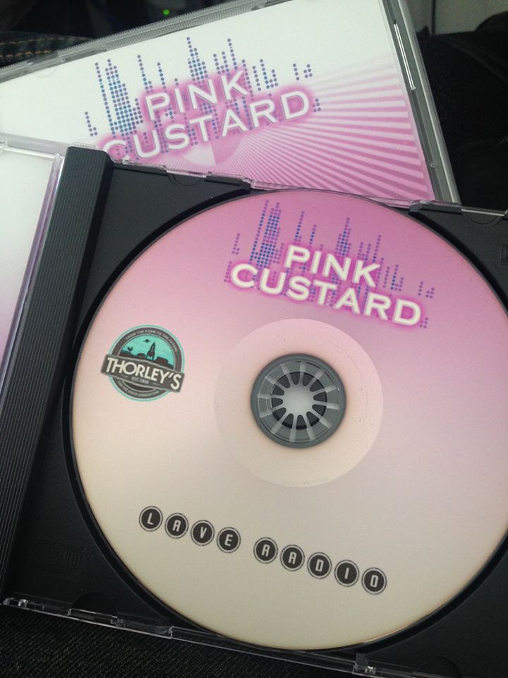 pink custard